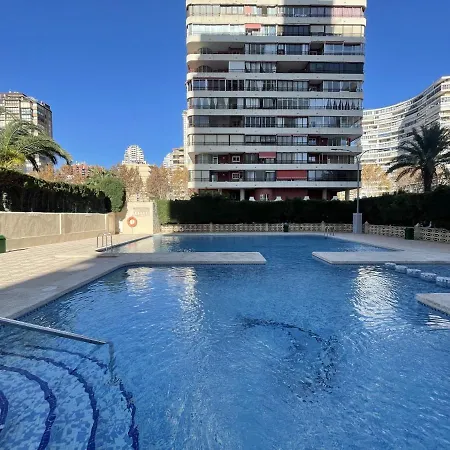 Brilliant Panoramic Front Line Veracruz Levante Апартаменты Бенидорм